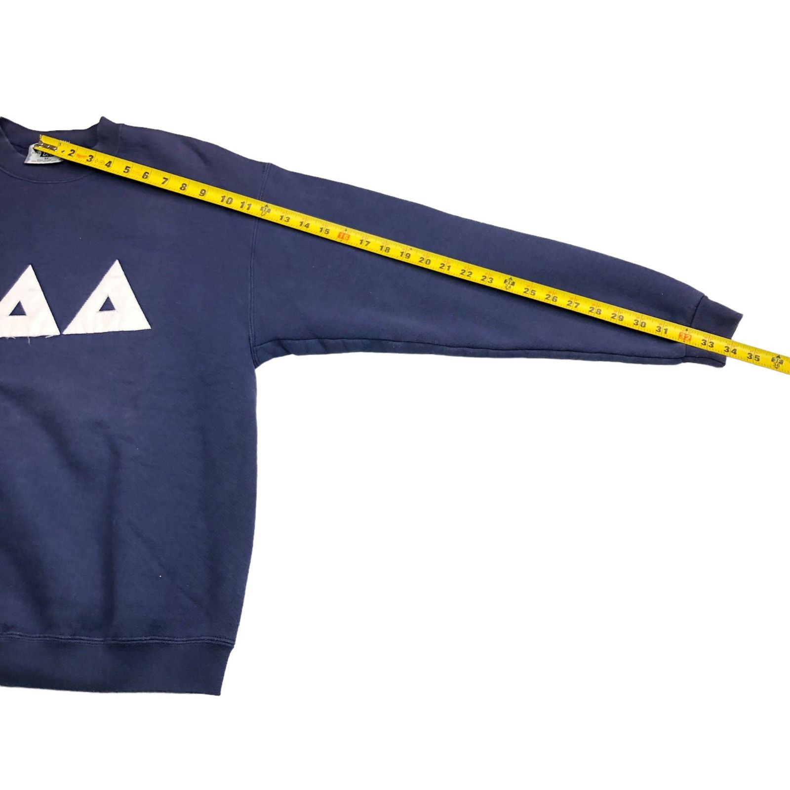 Lee VTG Delta Sorority Sweatshirt Navy Blue/White • USA • Medium Size US M / EU 48-50 / 2 - 5 Thumbnail