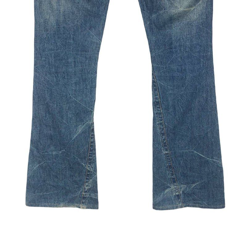Japanese Brand × Jean Ladies Denim Bootcut B Distressed Jean Size 30" / US 8 / IT 44 - 6 Thumbnail