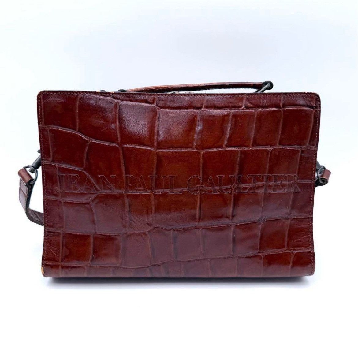 Jean Paul Gaultier Jean Paul Gaultier crocodile bag Size ONE SIZE - 3 Thumbnail