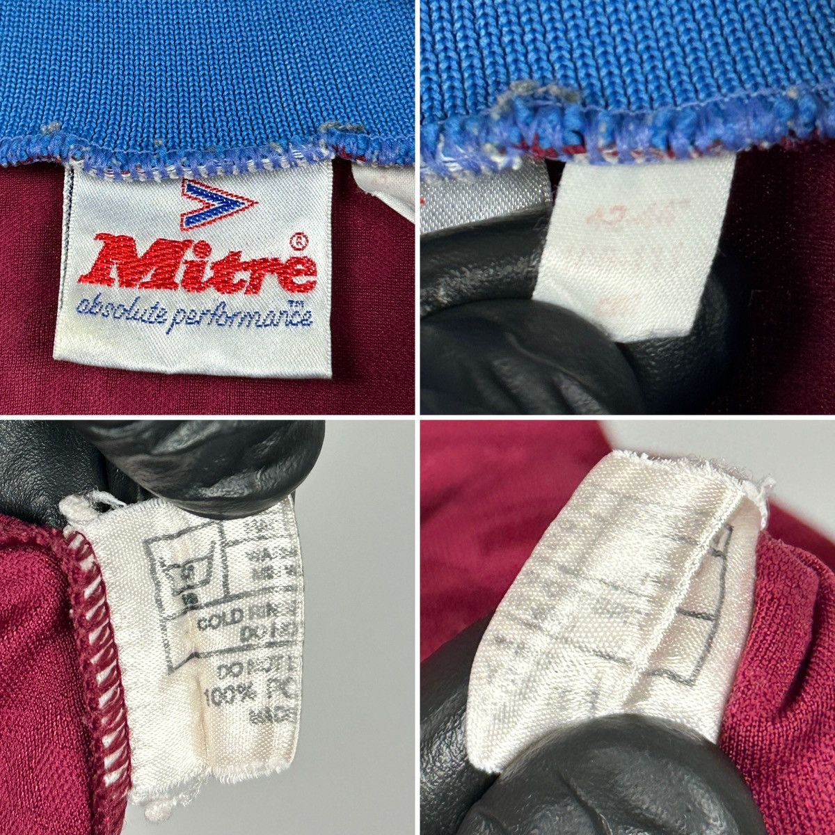 Vintage 1993/95 Mitre Burnley FC Vintage Home Soccer Jersey Size US L / EU 52-54 / 3 - 19 Thumbnail