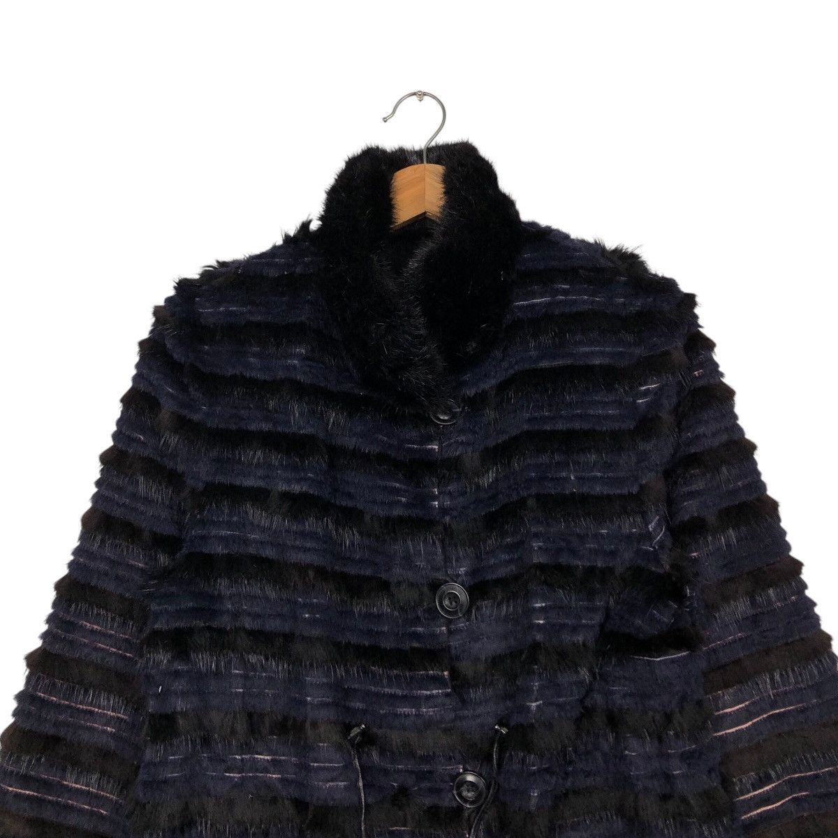 Japanese Brand 📌Vintage Reversible Button Jacket Fur Japan Issey Miyake Size US M / EU 48-50 / 2 - 4 Thumbnail