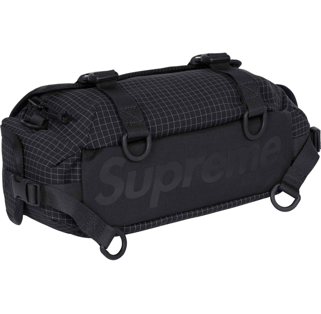 Supreme 24ss mini duffle bag black