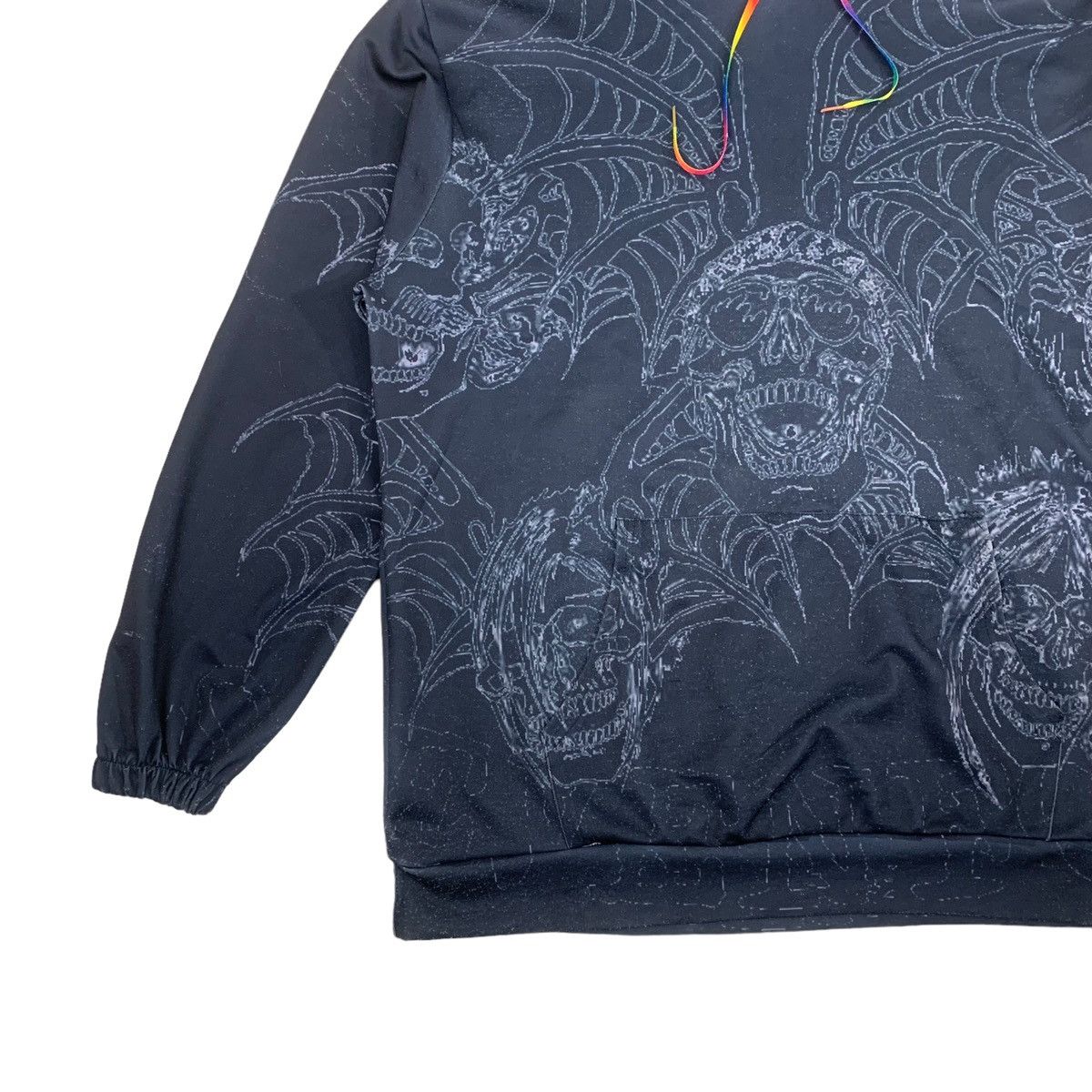 Japanese Brand Metal Skull full print Japanese Brand Hoodies Pullover Size US XL / EU 56 / 4 - 3 Thumbnail