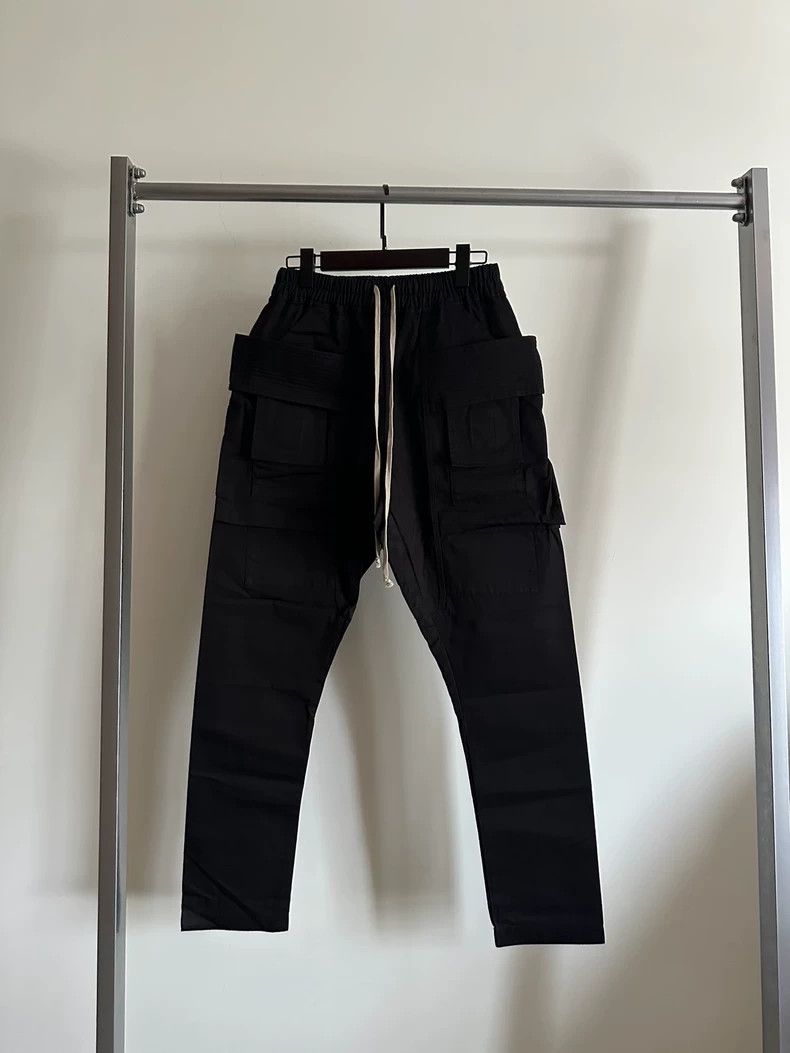 Rick Owens Rick Owens size s TW hardcotton double-loop pants Size US 28 / EU 44 - 1 Thumbnail