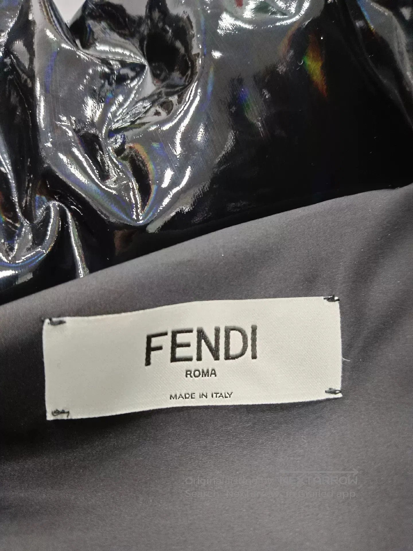 Fendi Fendi Black Logo Trim Puffer Jacket. Size S / US 4 / IT 40 - 3 Thumbnail