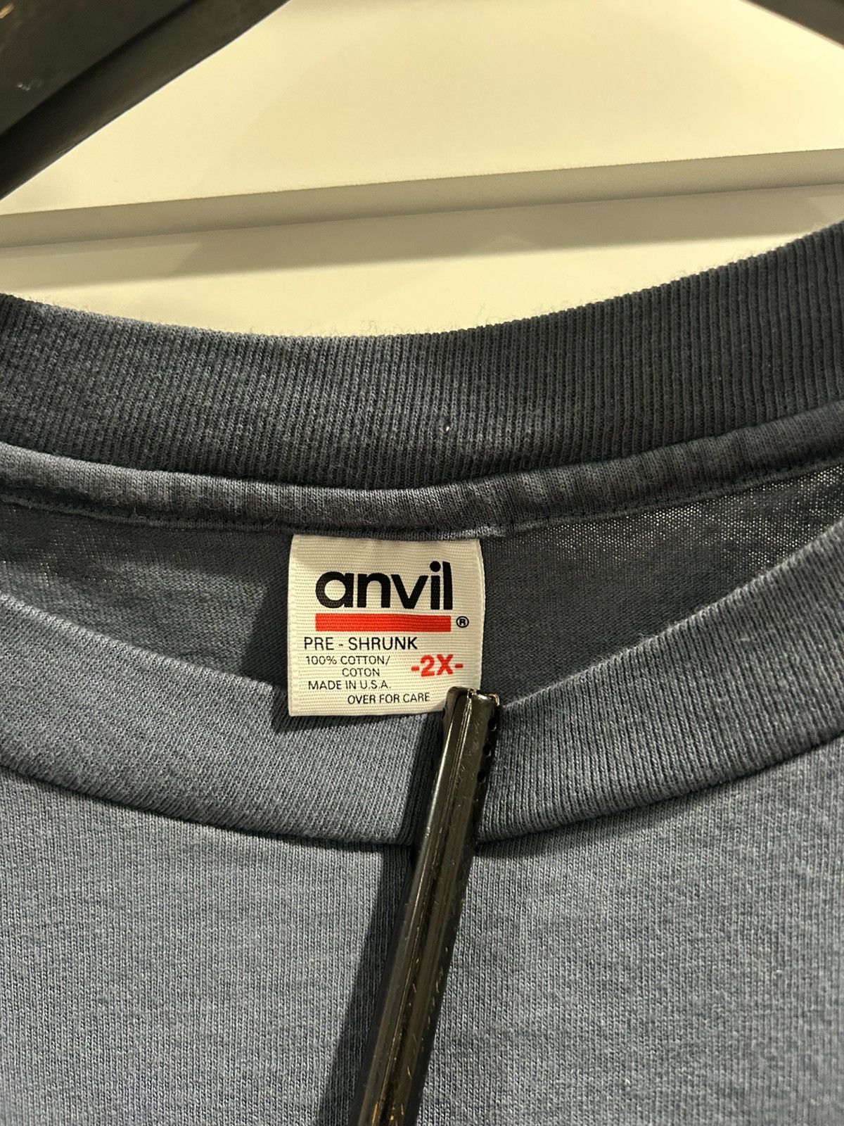Anvil 90s Anvil L/S Shirt Made in USA Size US XXL / EU 58 / 5 - 3 Thumbnail