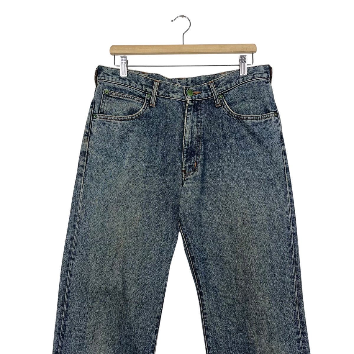 Japanese Brand Vintage 90s Wrangler Zipperfly Jeans Wrangler Jeans W 32 Size US 32 / EU 48 - 4 Thumbnail