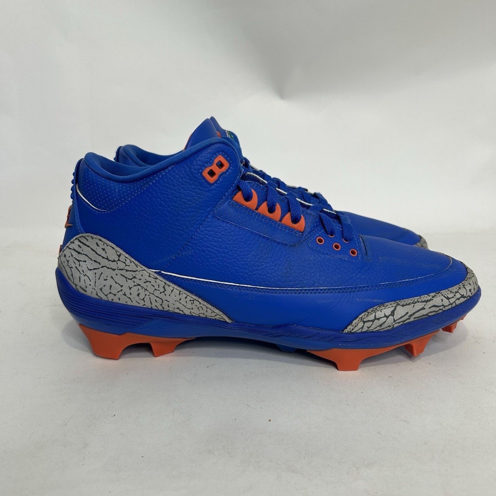 Jordan Brand Nike Jordan 3 Retro PE Force Savage Cleats “Florida Gator” Size US 14 / EU 47 - 6 Thumbnail