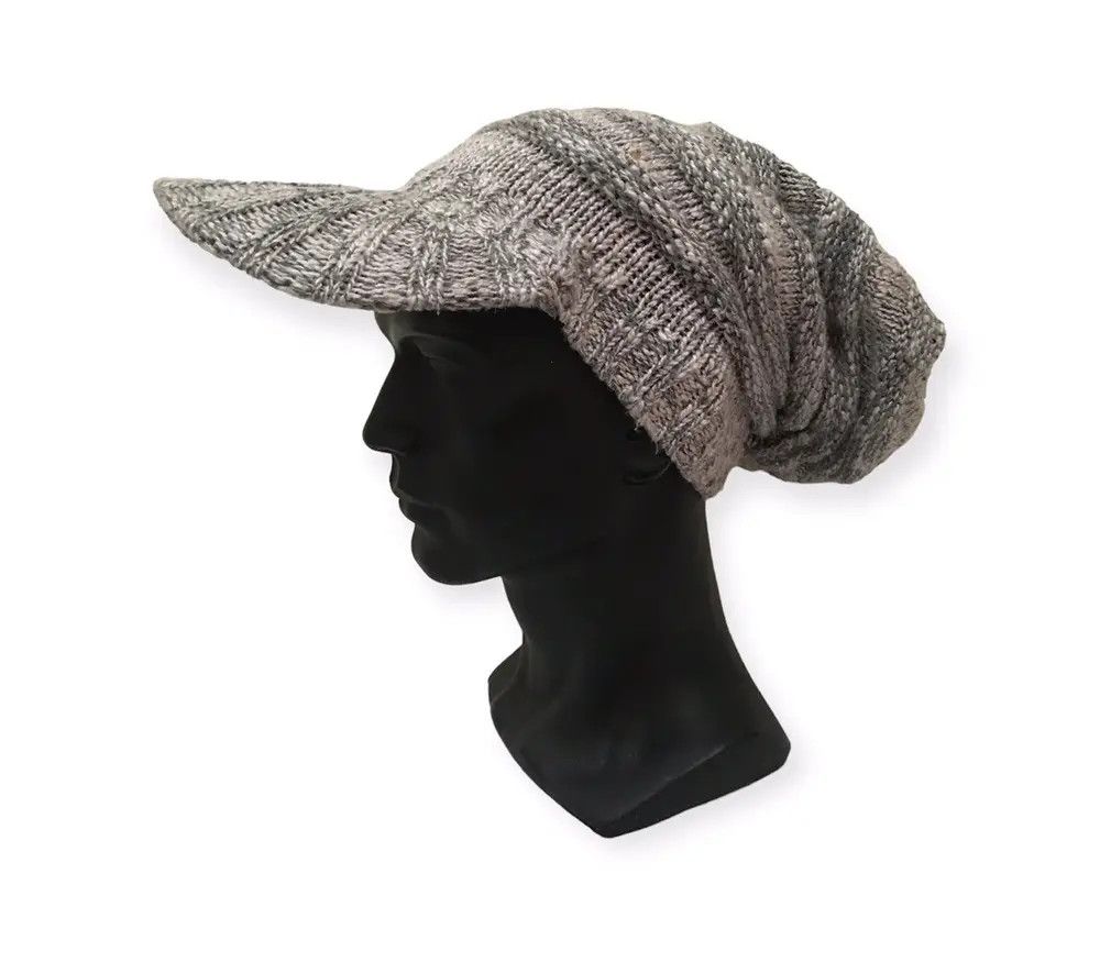 Japanese Brand Japanese Brand Plain Beanie Hat Size ONE SIZE - 1 Thumbnail