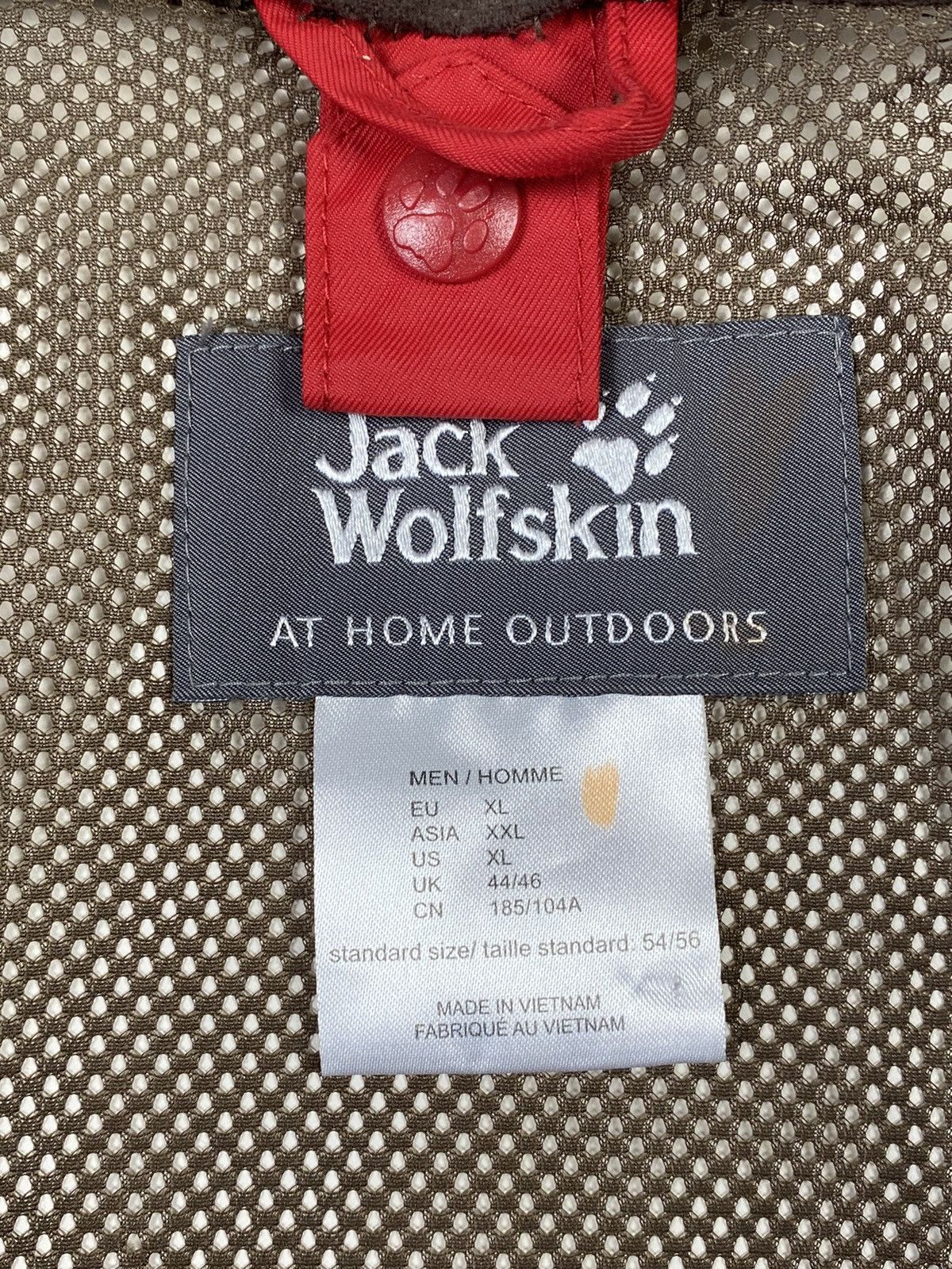 Jack Wolfskin Jack Wolfskin Texapore Outdoor Gorpcore Jacket Red Size XL Size US XL / EU 56 / 4 - 18 Thumbnail