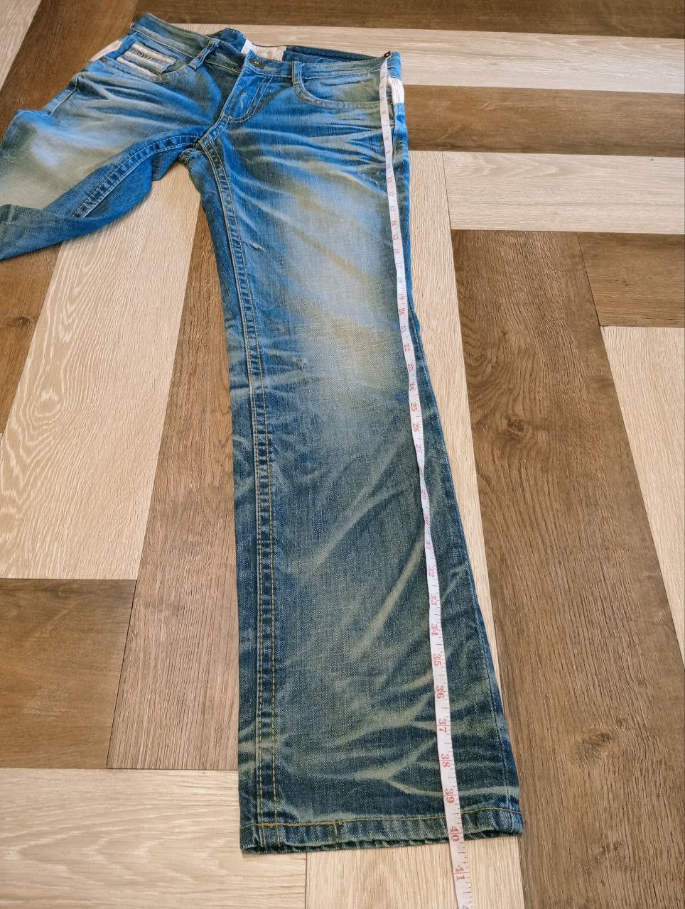 Japanese Brand VINTAGE LOLITA JEANS DISTRESSED DENIM JEANS Size US 33 - 16 Thumbnail