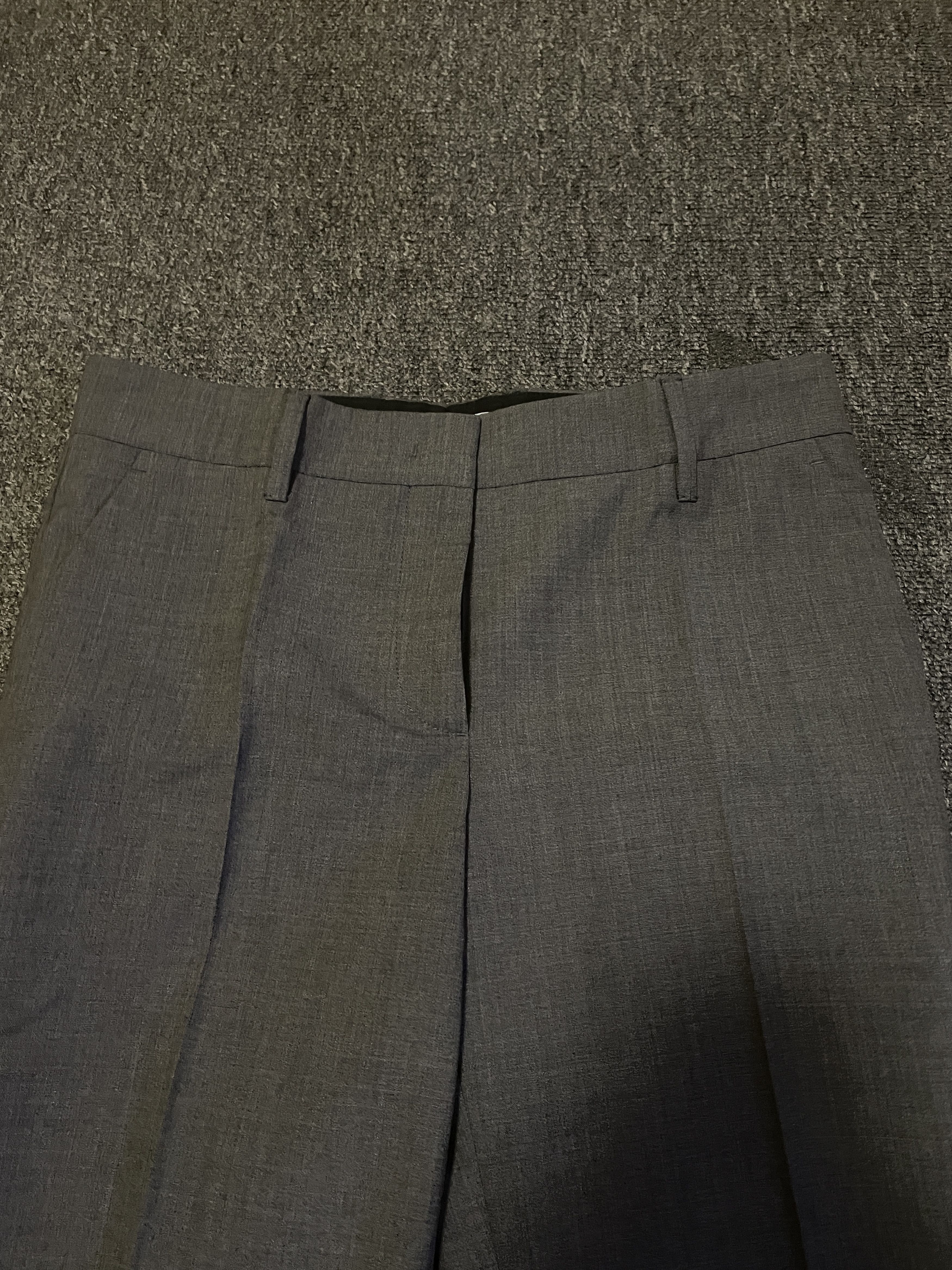 Prada Prada Women's Gray Suit Pants Size 38 Size 27" / US 4 / IT 40 - 2 Thumbnail