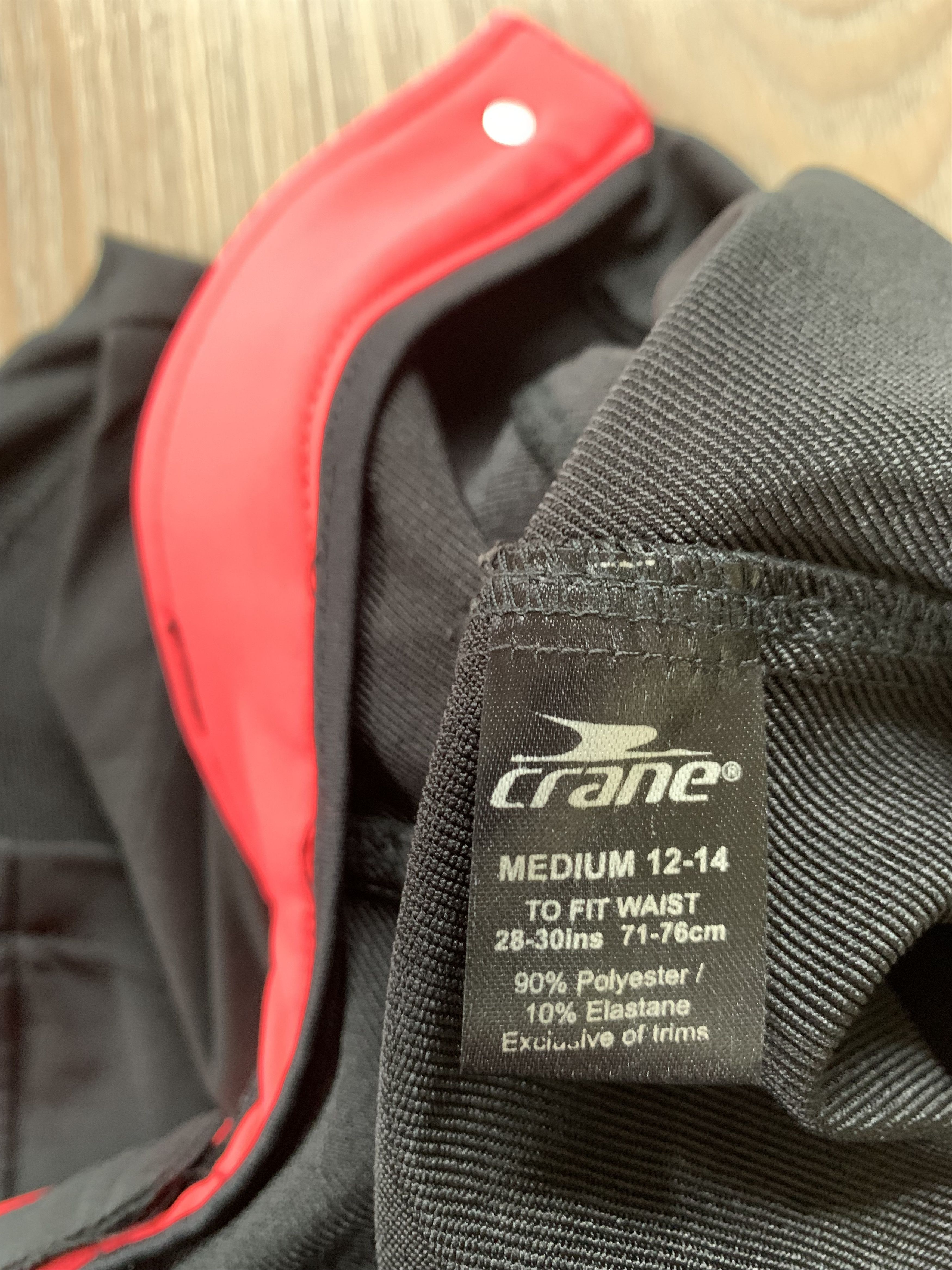 Other Crane Black Stretch Cycling Shorts Size 30" / US 8 / IT 44 - 6 Thumbnail