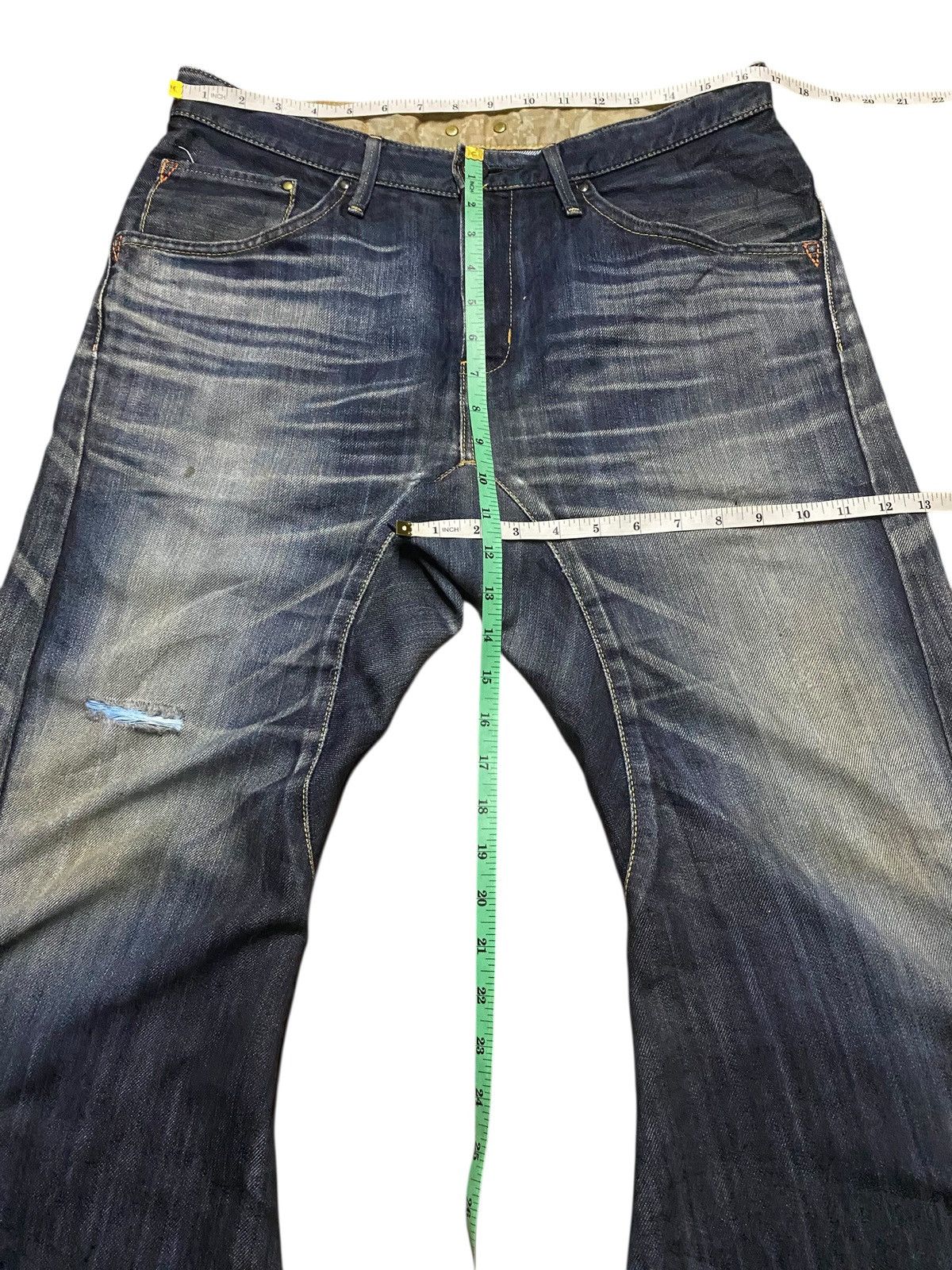 Edwin Vintage Edwin XV Funtion Curve Leg Loose Jeans Size US 33 - 15 Thumbnail