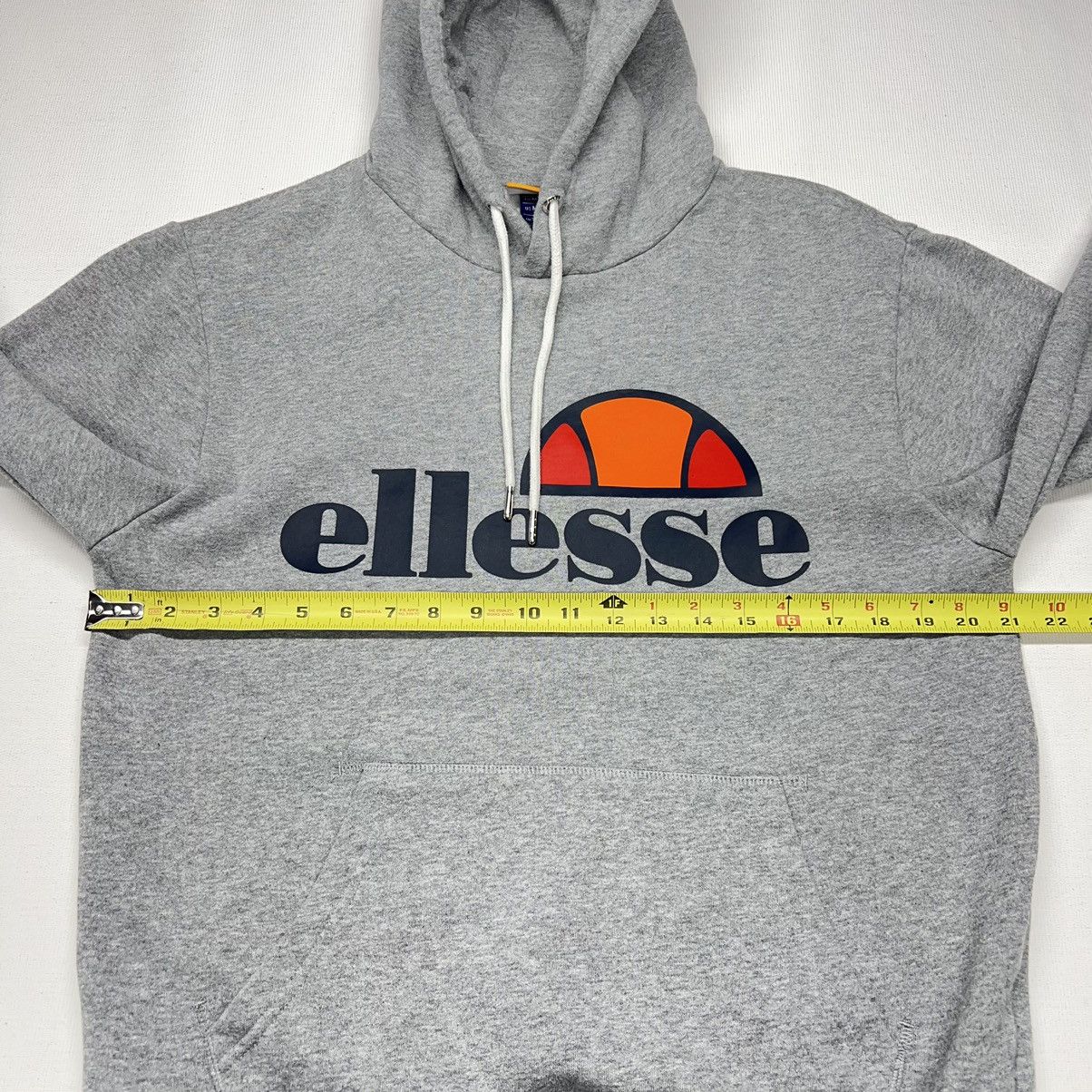 Ellesse Ellesse Hoodie Sweatshirt Grey Logo Sweater Pullover Y2K Size US M / EU 48-50 / 2 - 18 Thumbnail