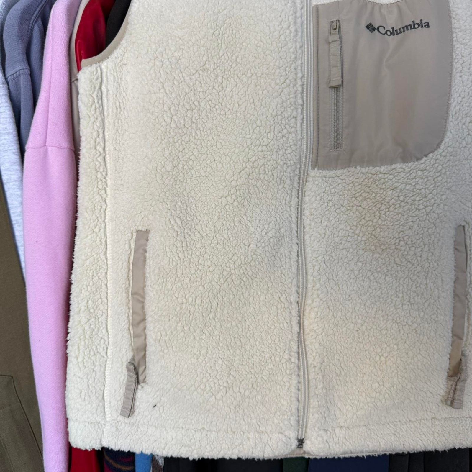 Columbia Women's High Quality Columbia Soft Fleece Zip Up Vest Size XS / US 0-2 / IT 36-38 - 5 Thumbnail