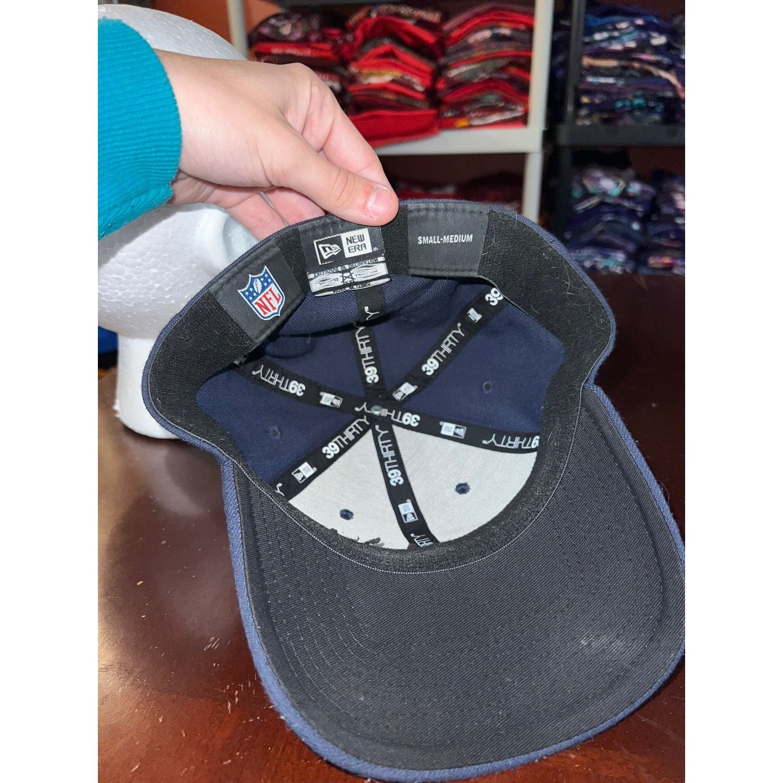 New Era Chicago Bears Hat New Era NFL Football Fitted Headwear S/M Size ONE SIZE - 6 Thumbnail