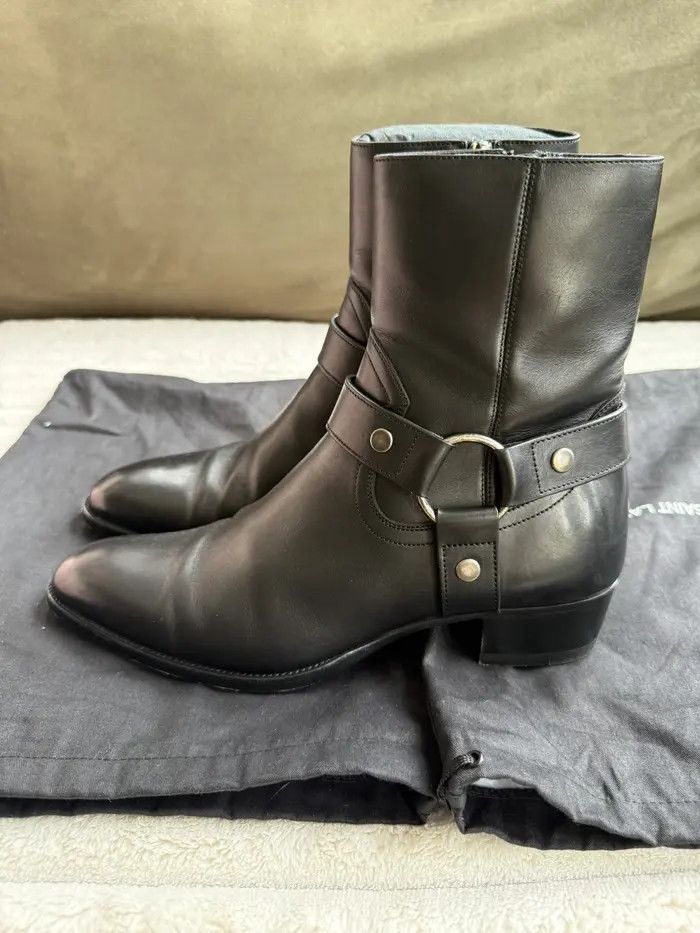 Saint Laurent Paris Saint Laurent Wyatt Harness Boot Size US 8.5 / EU 41-42 - 2 Thumbnail