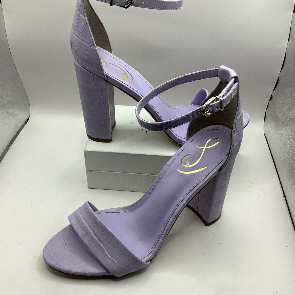 Sam Edelman Women's Sam Edelman Heels, Lavender, Size 8.5 Size US 8.5 / IT 38.5 - 4 Thumbnail