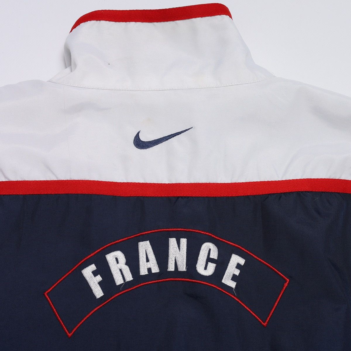 Nike Nike Vintage France Team Soccer Football Jacket Track Top Size US XL / EU 56 / 4 - 13 Thumbnail