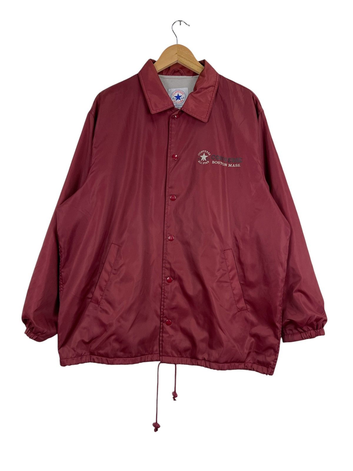 Converse × Vintage Vintage 90s Converse All Star Button Jacket Size US L / EU 52-54 / 3 - 1 Thumbnail