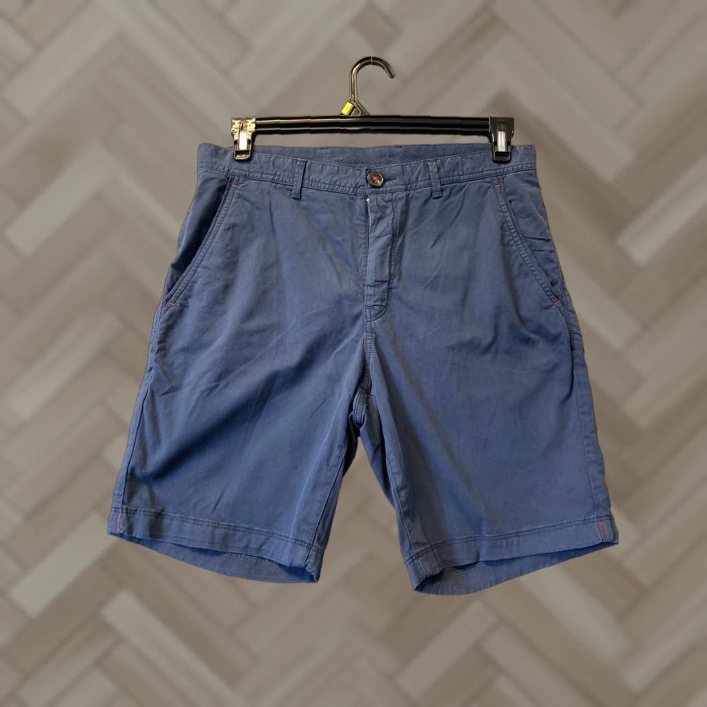 Michael Kors Kors MK Chino Shorts Mens 31X10 Navy Flat Front Pockets Hiking Outdoor 34-69 Size US 31 - 1 Thumbnail