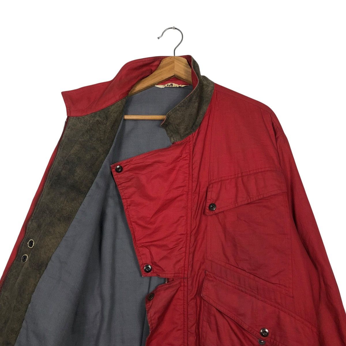 Japanese Brand 🔥VINTAGE BOMBER JACKET CARMINA JAPAN ISSEY MIYAKE Size US L / EU 52-54 / 3 - 14 Thumbnail
