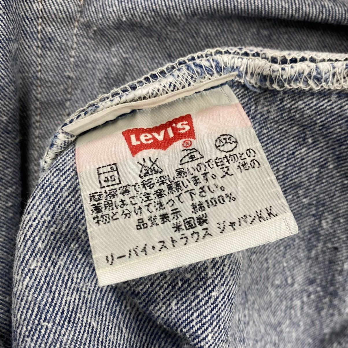 Levi's Vintage Clothing 🇺🇸1990s Vintage Levis 501 29x32 Straight Leg Faded Jeans Size US 29 - 9 Thumbnail