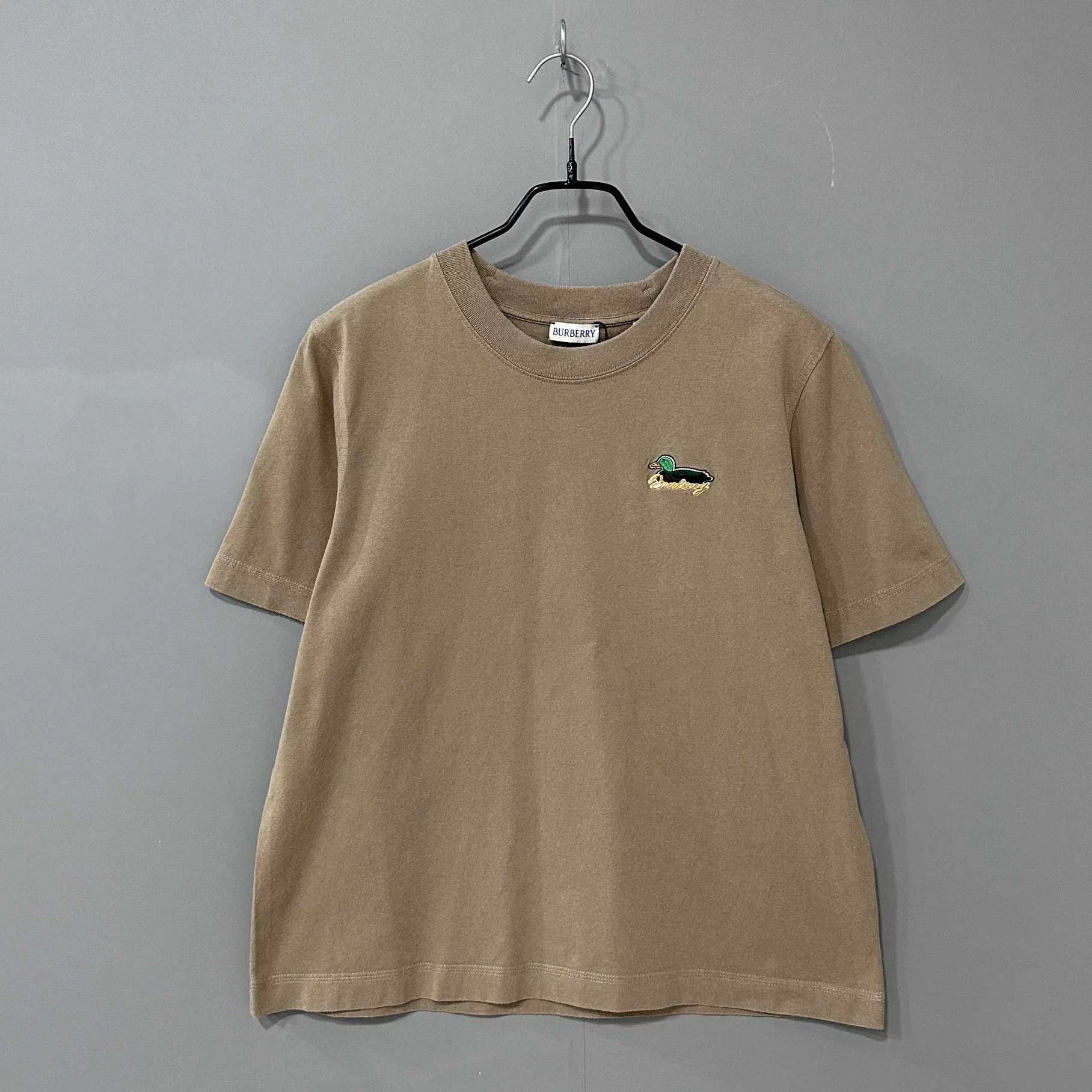 Burberry Burberry logo short sleeve tee size L Size L / US 10 / IT 46 - 1 Thumbnail