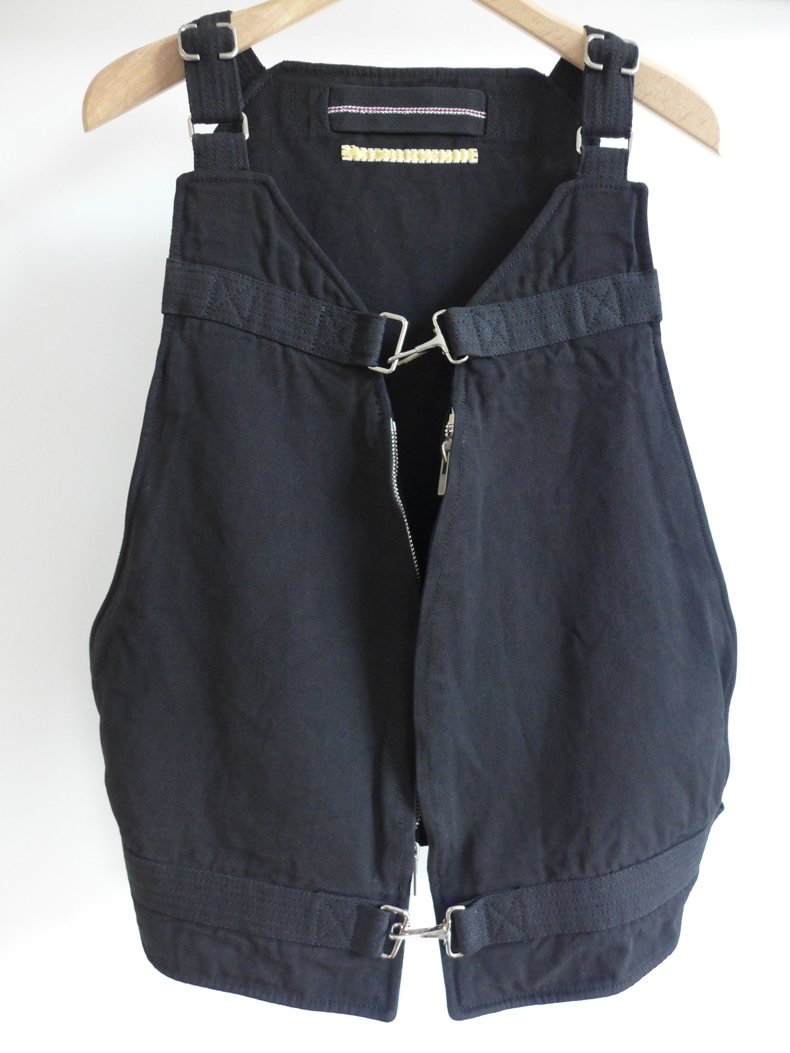 Carol Christian Poell Selfedge bag vest AF/0973OD PEDGE-PTA Carol Christian Poell Selfedge bag vest AF/0973OD PEDGE-PTA