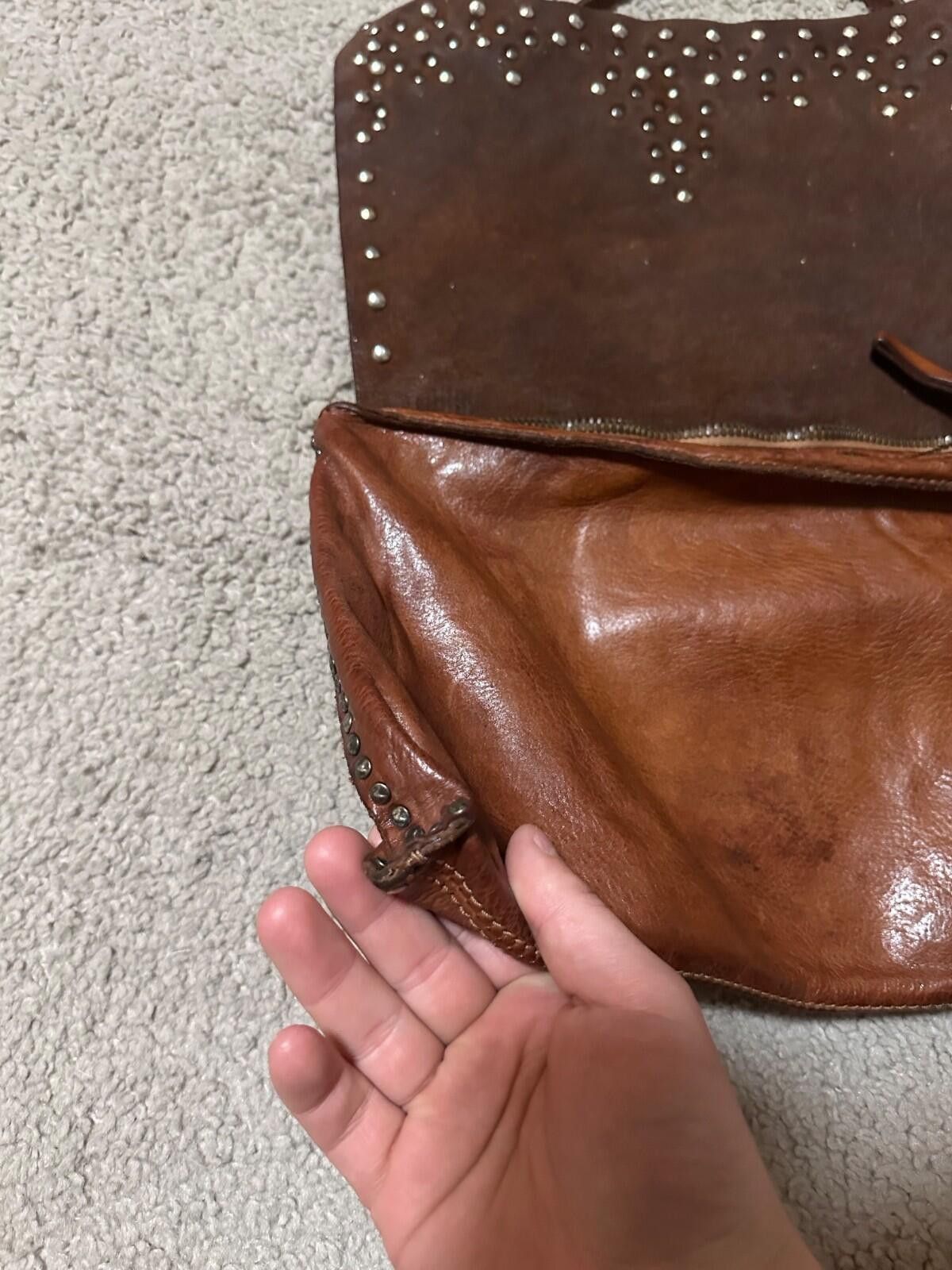 Campomaggi Leather handbag CAMPOMAGGI Brown Size ONE SIZE - 6 Thumbnail
