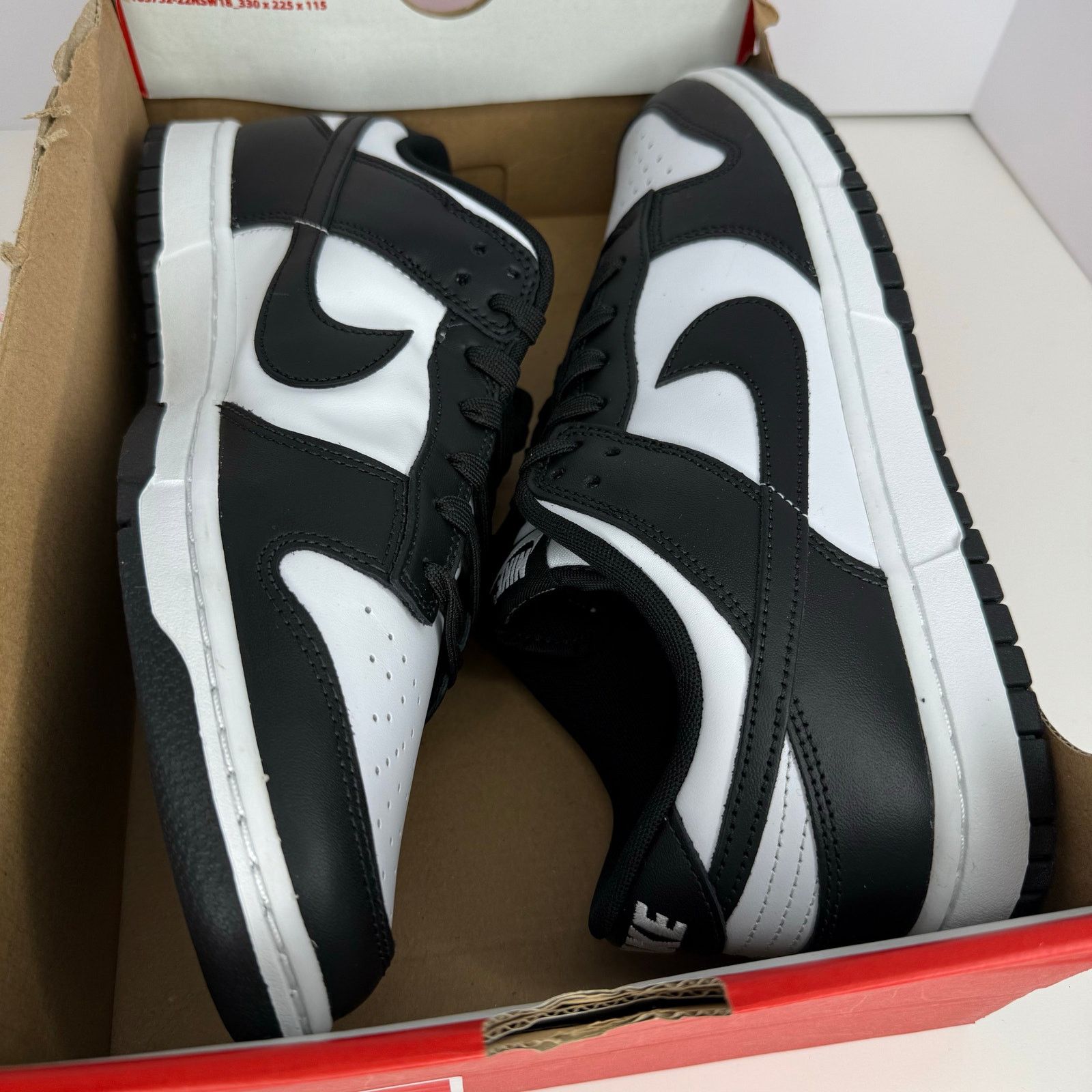 Nike Nike Dunk Low Retro White/Black Panda Size 12 Men Size US 12 / EU 45 - 7 Thumbnail