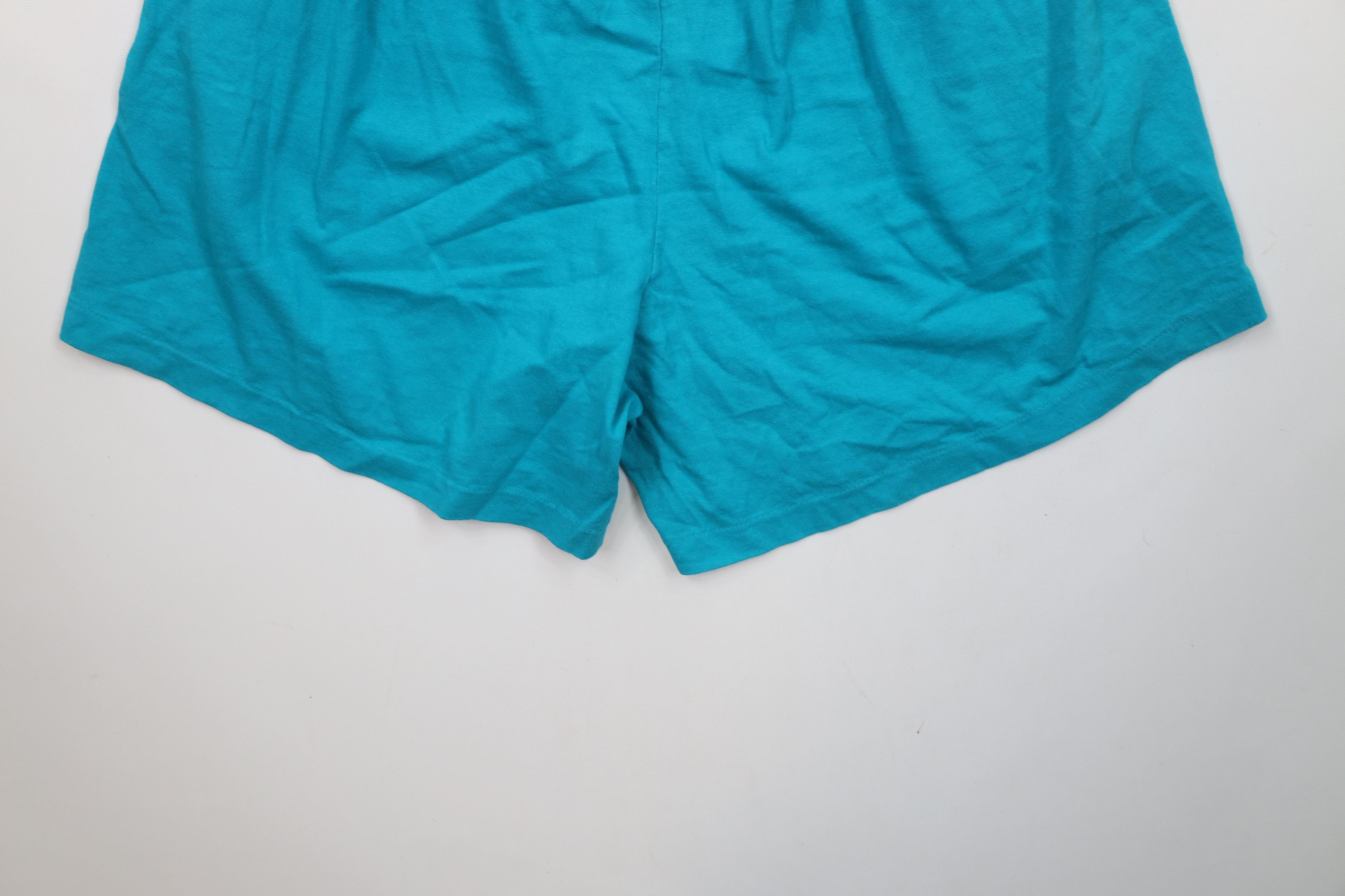 Vintage Vintage 90s Streetwear Above Knee Shorts Cotton Teal USA Size US 36 / EU 52 - 11 Thumbnail