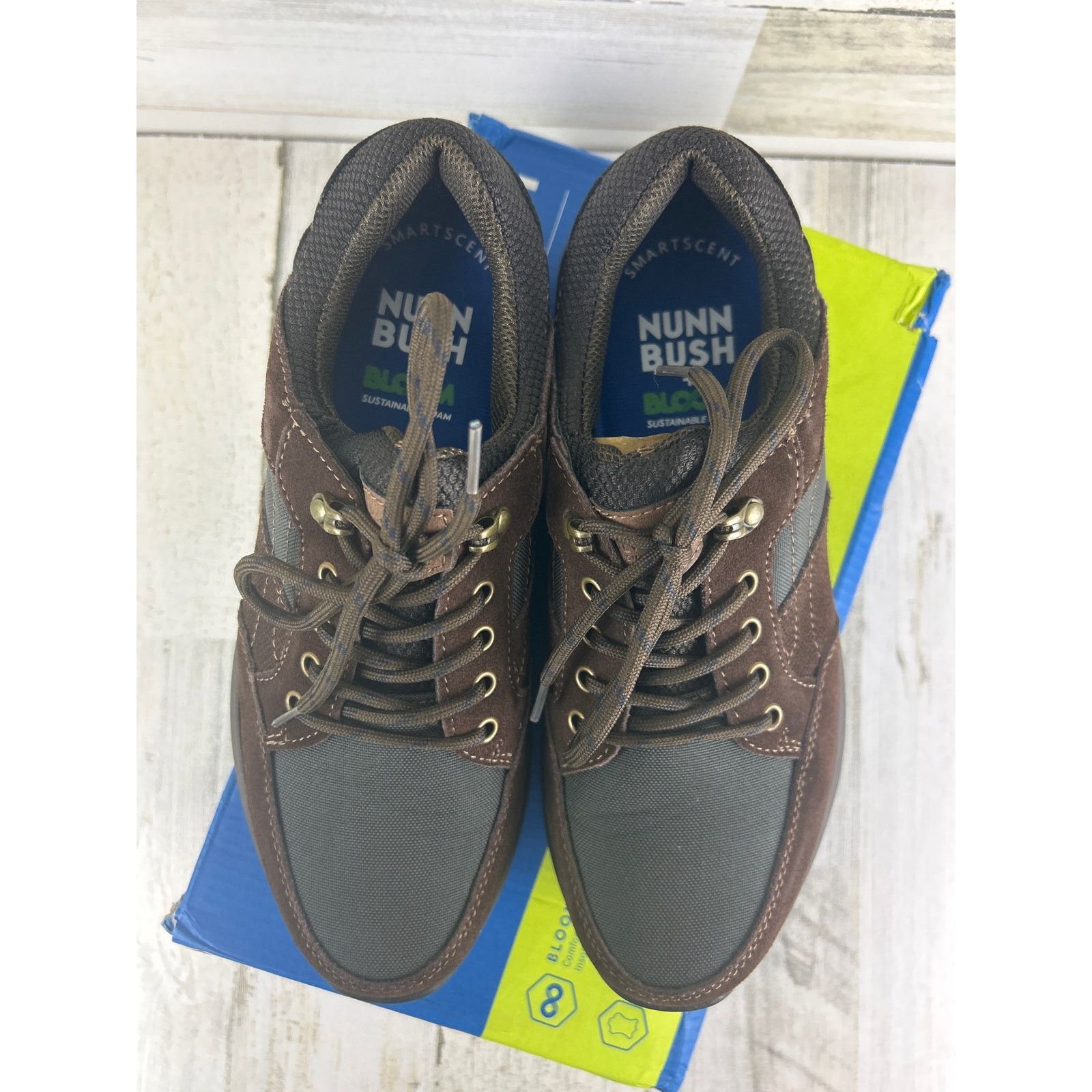 Nunn Bush Nunn Bush mens 8 excursion brown suede moc toe oxford Size US 8 / EU 41 - 6 Thumbnail