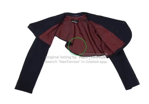 Comme des Garcons Comme Des Garcons size F Black vintage short design top Size S / US 4 / IT 40 - 4 Thumbnail
