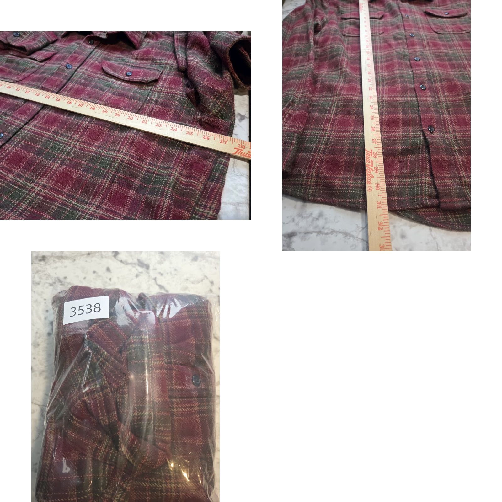Orvis Orvis Plaid Heavy Flannel Button-Up Shirt Outdoor Workwear 2XL Multicolor Long Sleeve Mens Size US XXL / EU 58 / 5 - 8 Thumbnail