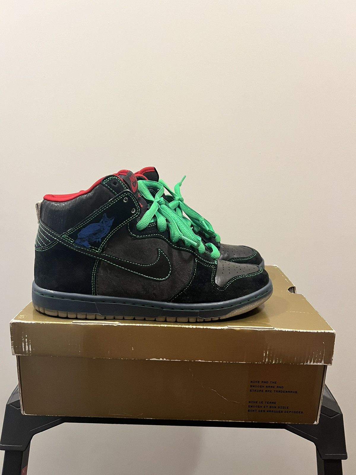 nike sb dunk high twin peaks