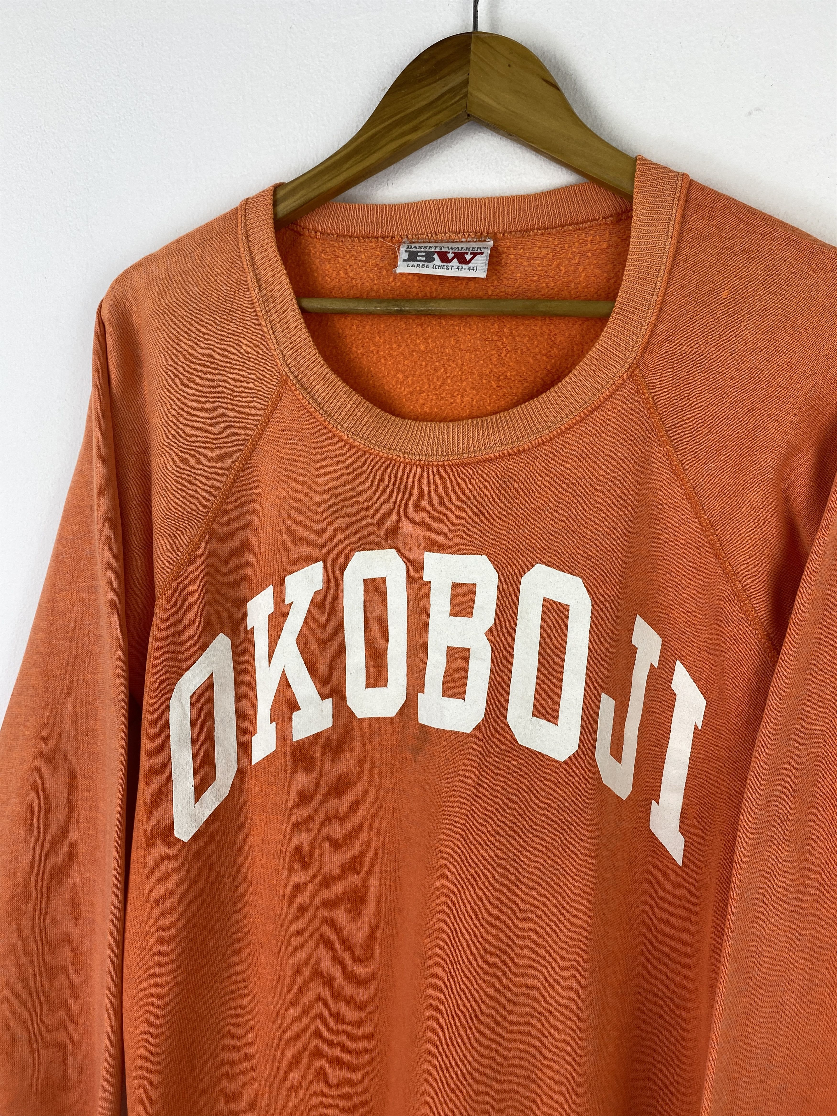 Vintage Vintage 90s Okoboji Word Pullover Crewneck Sweatshirt SH0499 Size US L / EU 52-54 / 3 - 6 Thumbnail