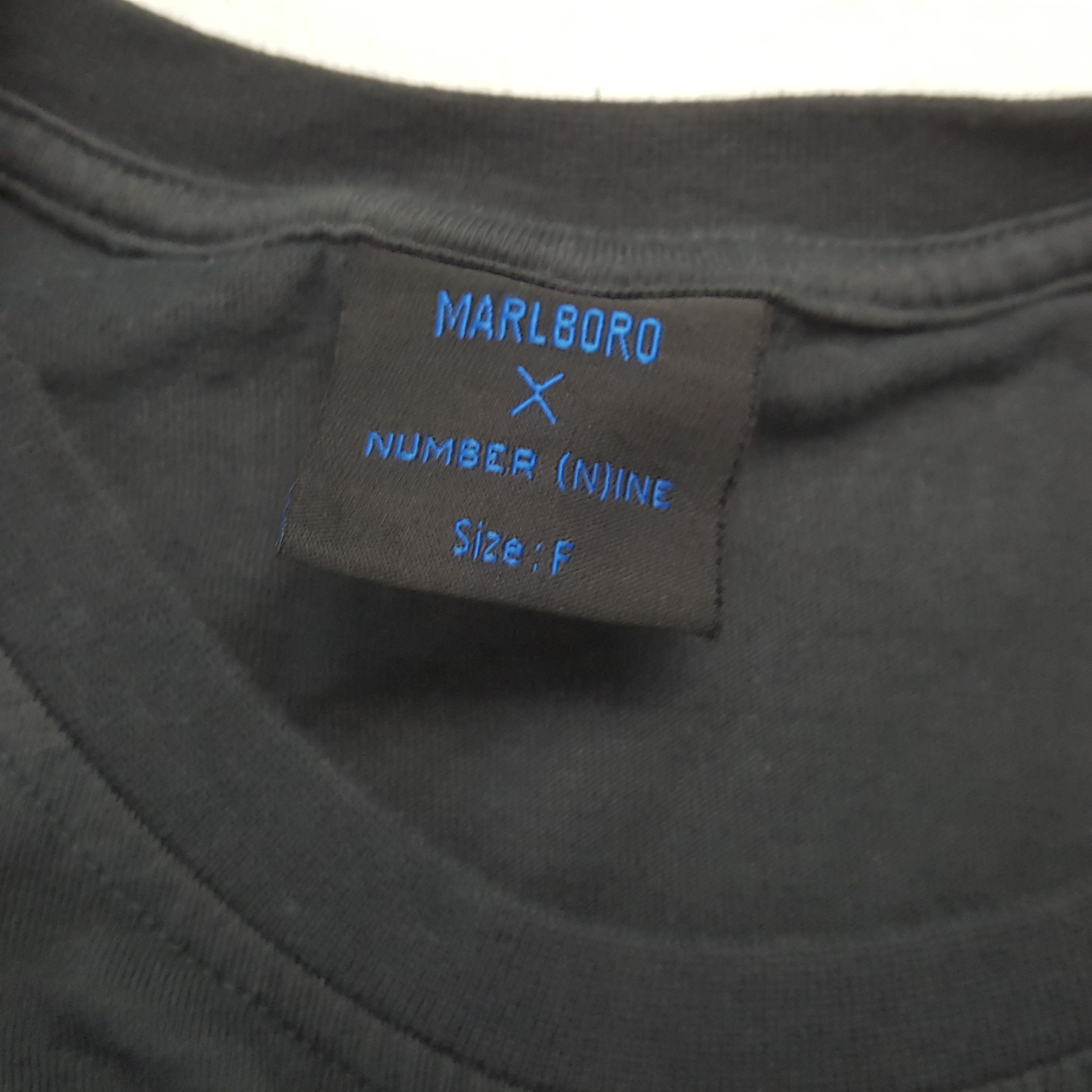 Marlboro × Number (N)ine × Vintage MARLBORO x NUMBER NINE Japanese Brand Streetwear Tshirt Size US M / EU 48-50 / 2 - 7 Thumbnail