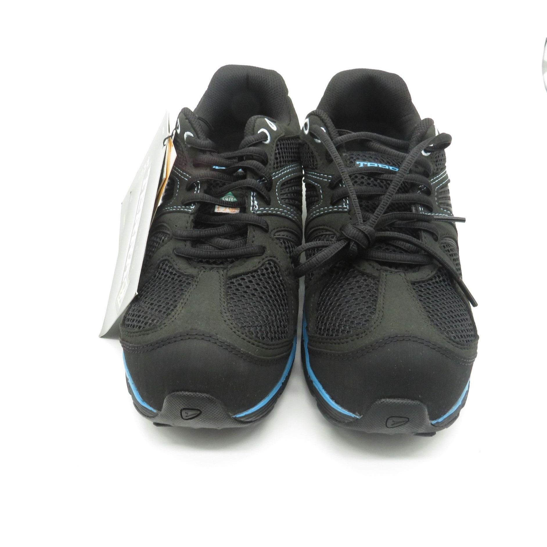 Other Terra Womens Black Blue Mesh Lace-Up Safety Shoes Slip-Resis Size US 8 / IT 38 - 2 Thumbnail