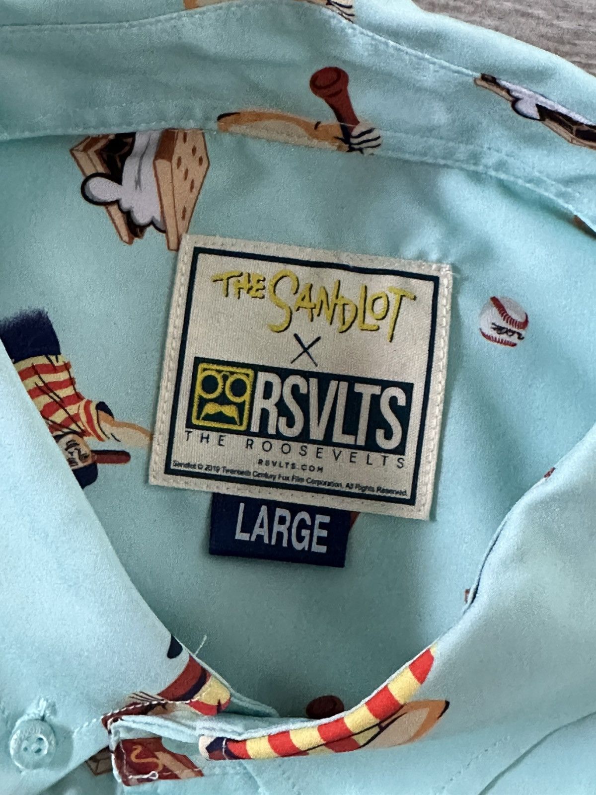 Other RSVLTS Sandlot Great Hambino KUNUFLEX Short Sleeve Shirt L Size US L / EU 52-54 / 3 - 7 Thumbnail