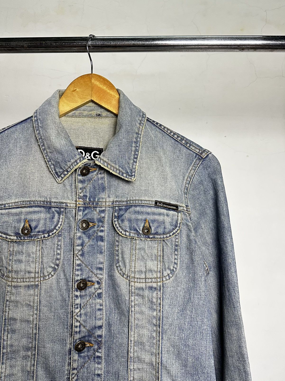 Designer × Dolce & Gabbana Dolce & Gabbana Denim Jacket Size US S / EU 44-46 / 1 - 3 Thumbnail