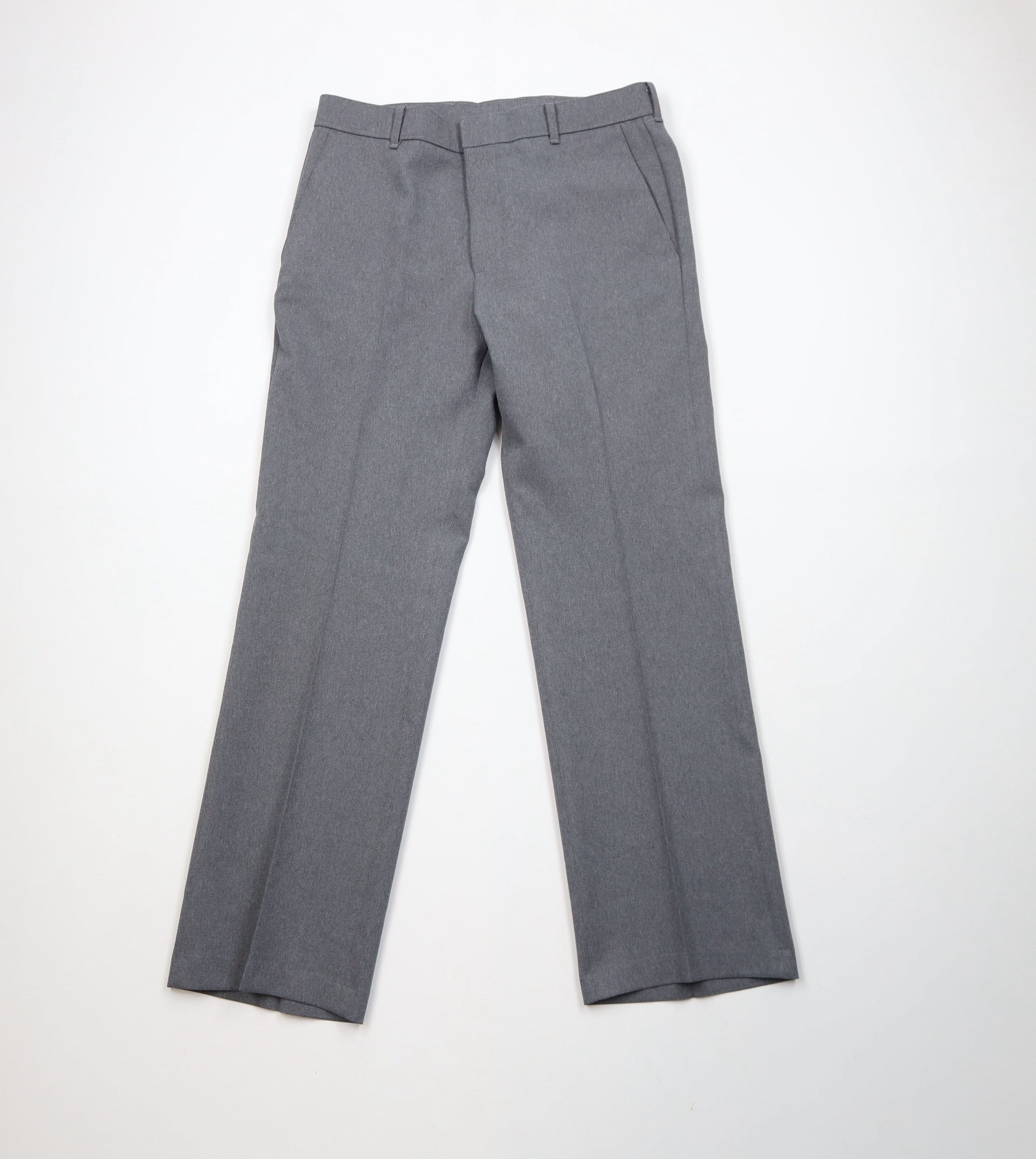 Levi's × Vintage Vintage 70s Levis Wide Leg Chino Pants Heather Gray USA Size US 32 / EU 48 - 1 Thumbnail