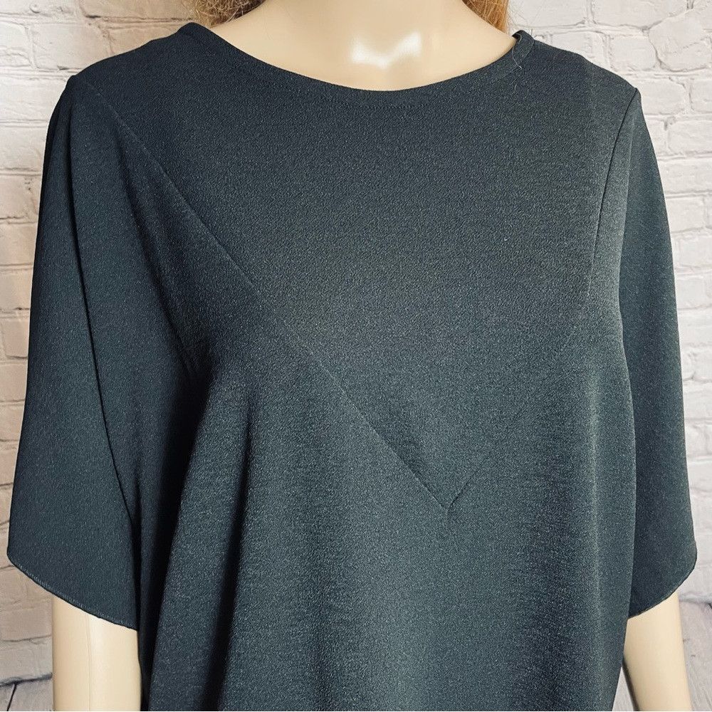 Other Allison Brittney Black Short Sleeve Top Size M Size M / US 6-8 / IT 42-44 - 2 Thumbnail