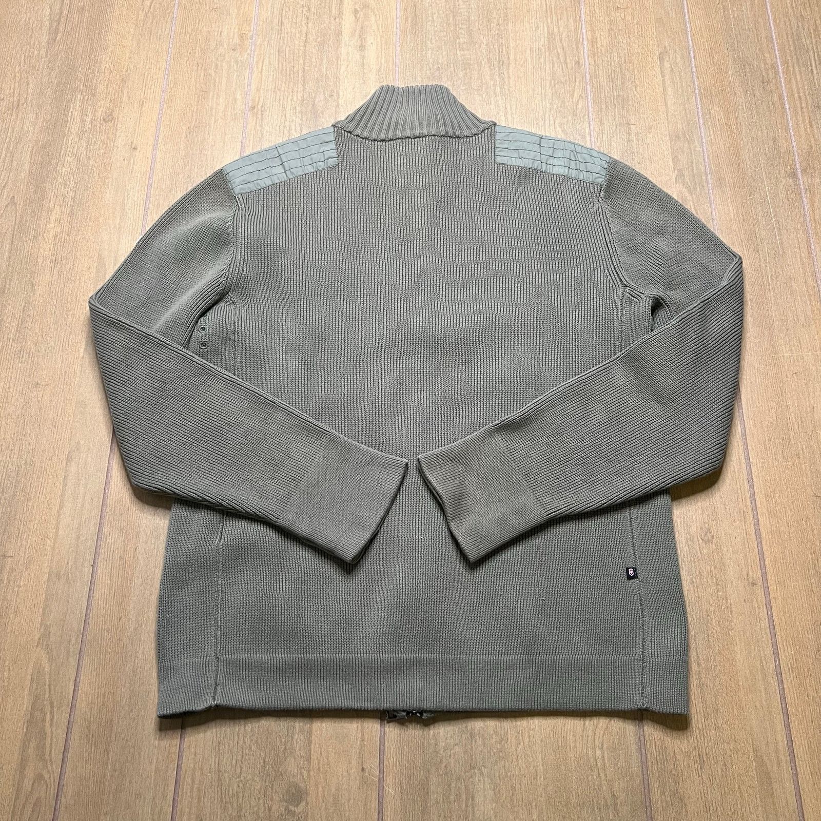 Victorinox Vintage Victorinox Swiss Army Knit Full Zip Sweater M/L Size US M / EU 48-50 / 2 - 6 Thumbnail