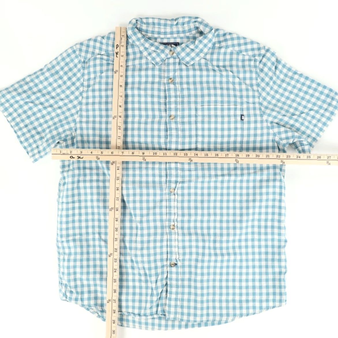 The North Face The North face Heritage Soft Botton Down Cotton Check Shirt Blue Men's XL Size US XL / EU 56 / 4 - 3 Thumbnail