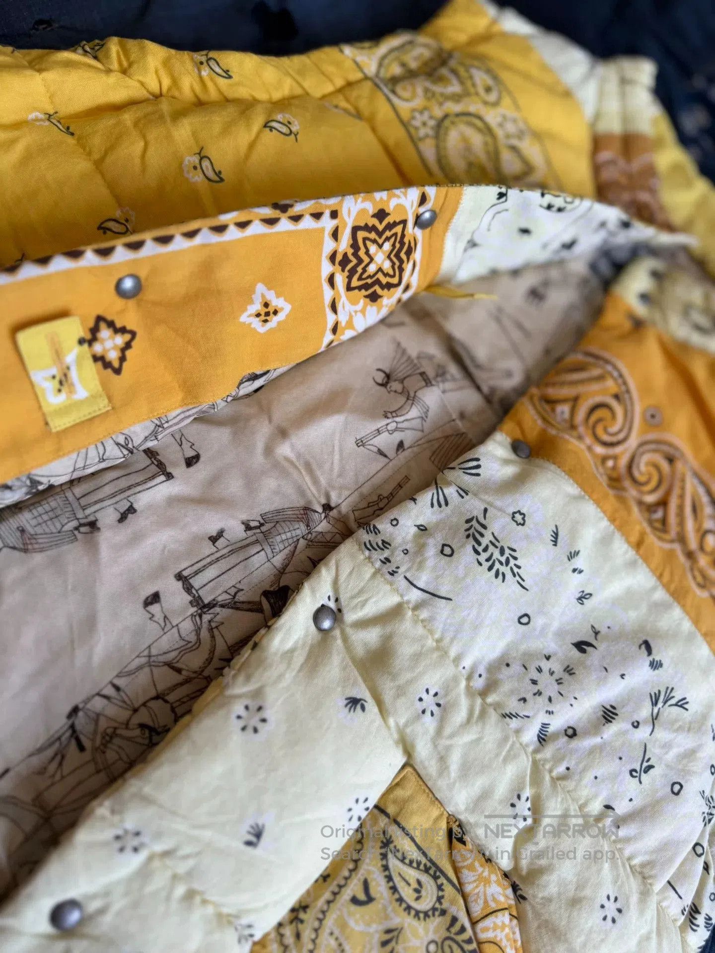 Visvim Visvim Insulator Down Vest in Yellow. Size US XL / EU 56 / 4 - 8 Thumbnail