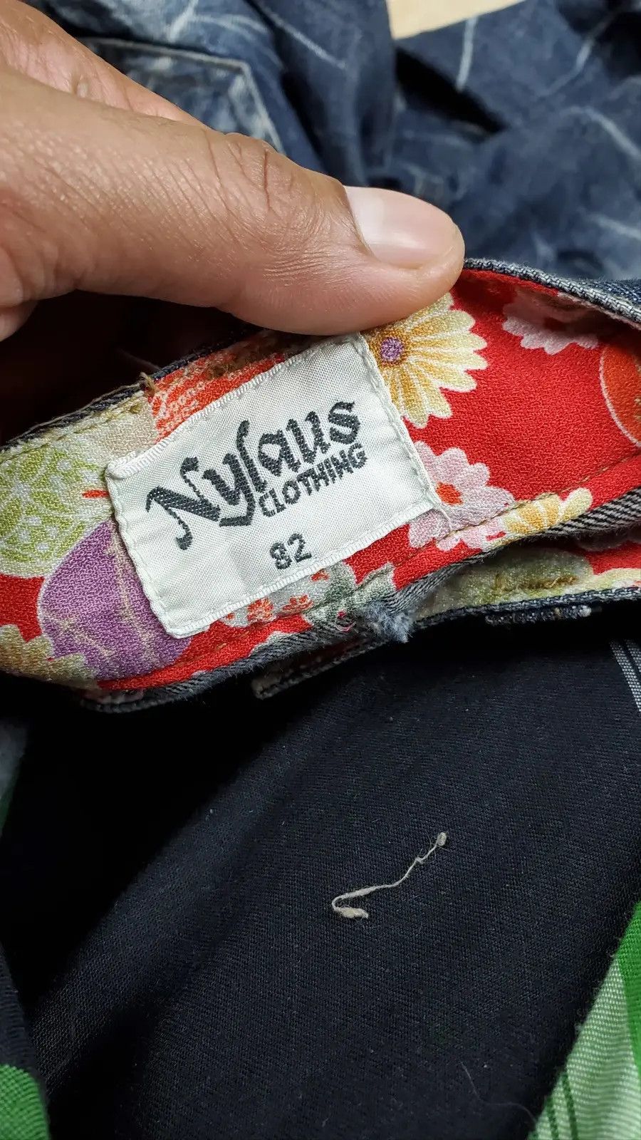 Japanese Brand × Vintage Vintage Nylaus Double Waist Flared Size US 32 / EU 48 - 6 Thumbnail