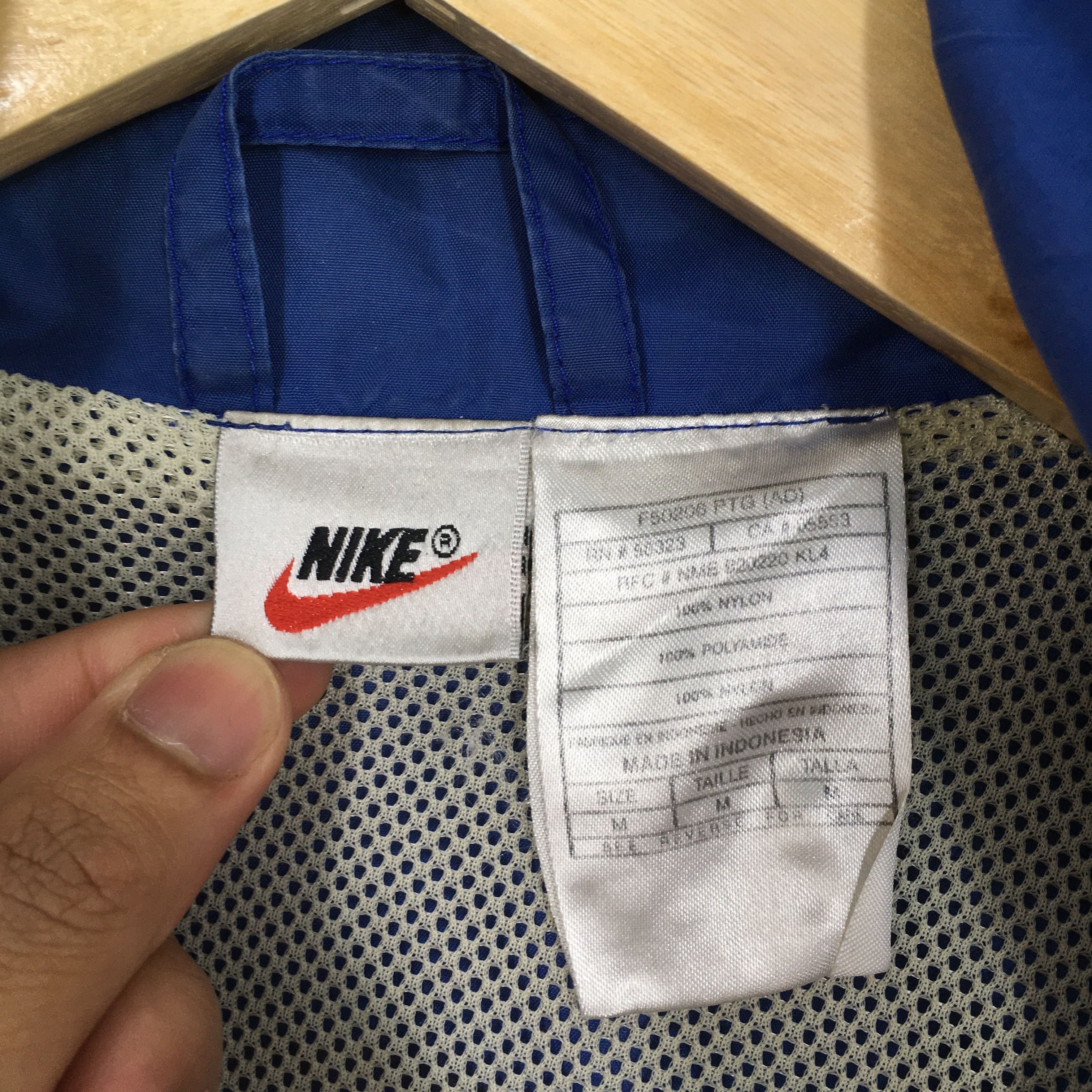 Nike Vintage 90's Nike Usa Windbreaker Swoosh Jacket Medium Size US M / EU 48-50 / 2 - 5 Thumbnail