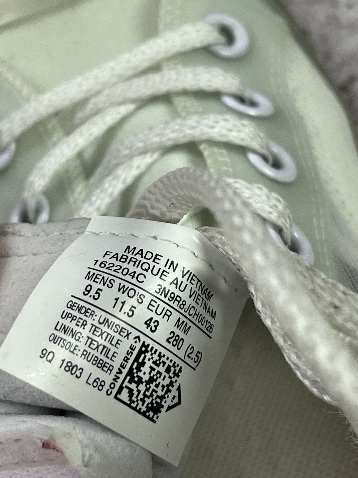 Converse × Off-White Off-White x Converse Chuck Taylor 70 Vulcanized Virgil Abloh Size US 9.5 / EU 42-43 - 13 Thumbnail